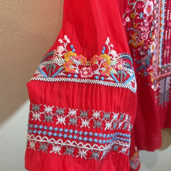 Johnny Was Bethanie Embroidered Tunic 2x - Picture 8 of 10